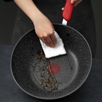苏泊尔(SUPOR)火红点无油烟炒锅•星星石系列 火红点智能控温家用炒锅可立盖不粘易清洗 30cm PC30W8