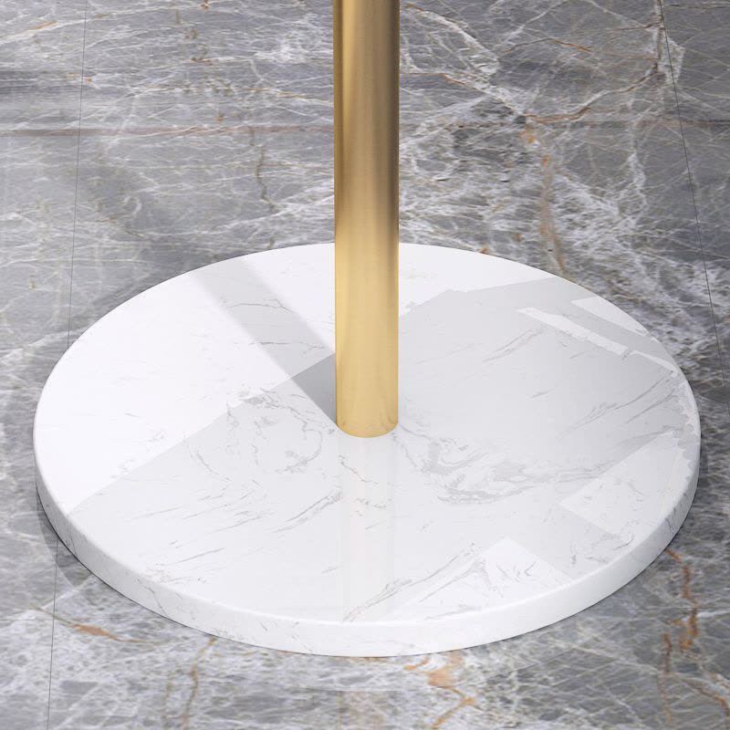 家用衣帽架落地大理石挂衣服架子简约晾衣架房间收纳架挂包架定制 衣帽架B款黑色中图片