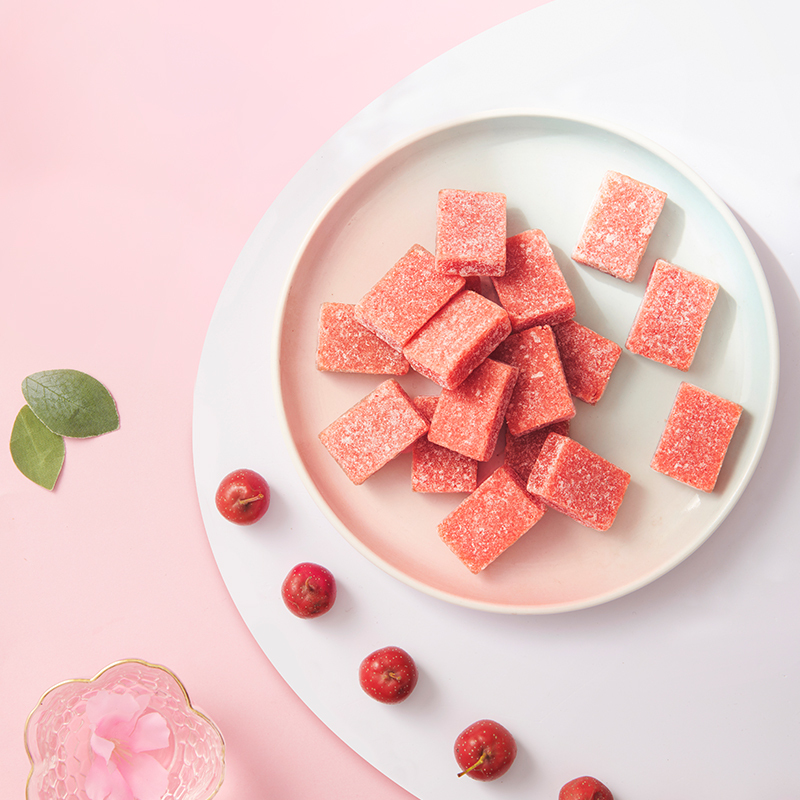 来伊份酵素山楂糕108g网红休闲零食小吃蜜饯果脯山楂条