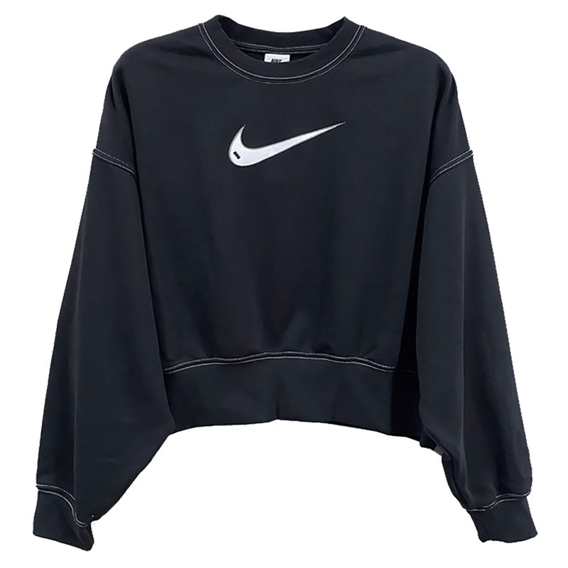 nike耐克女装卫衣2022春季新款运动服休闲圆领套头衫do7212010