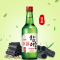 韩国进口新真露竹炭烧酒20.1度360ml*2瓶原味清酒利口预调鸡尾酒