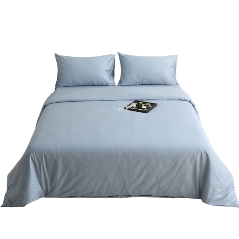 铭思沃四件套床笠款1.5m床 蓝 套高清大图