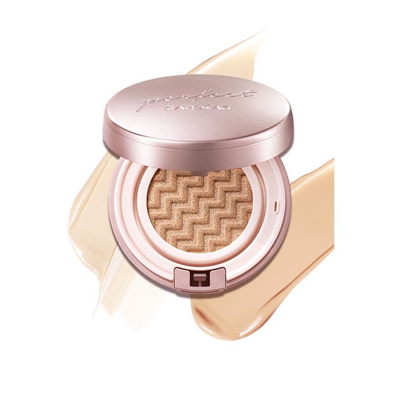 卡姿兰(CARSLAN)水润无暇气垫霜02柔缎色(常规版)SPF30PA++防晒图片