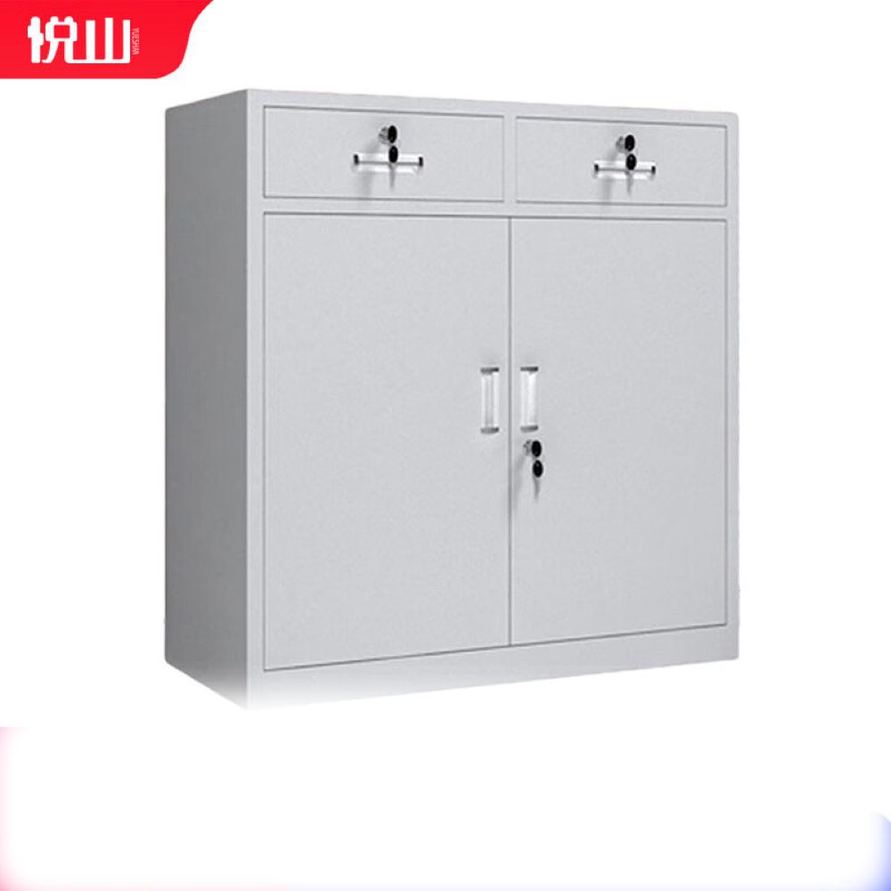 [悦山]文件柜 YSOA1FO17-04HB 850×390×950mm 钢制 组高清大图