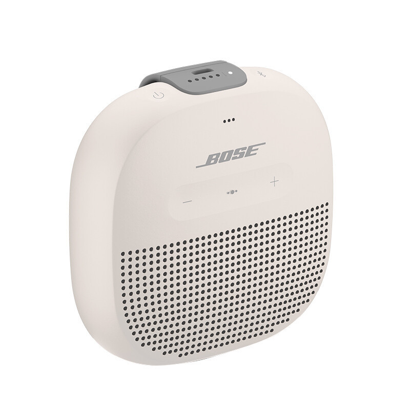 Bose SoundLink Micro蓝牙扬声器-雾白 防水便携式音箱/音响 持久续航