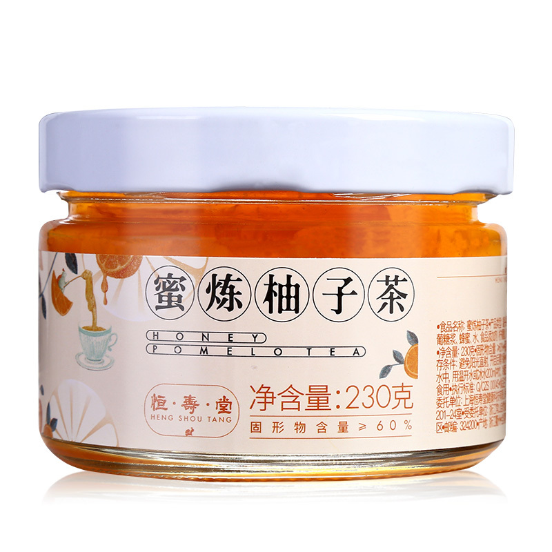恒寿堂蜜炼柚子茶230g
