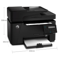 惠普(HP) M128fn 黑白激光多功能一体机 打印复印扫描传真 (单位:台)