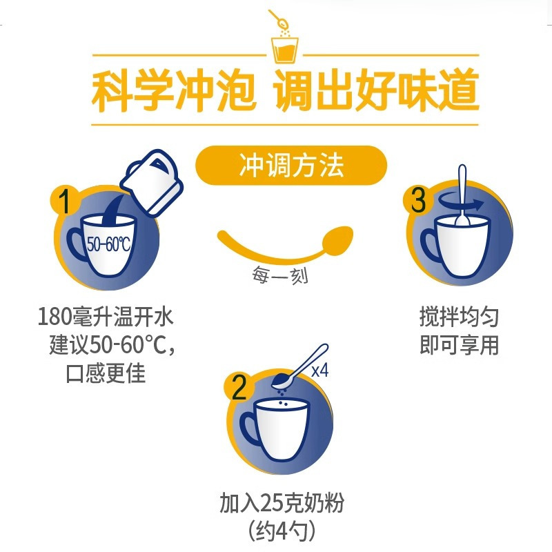 雀巢全家营养甜奶粉300g*2袋高钙成人女士奶粉全脂早餐冲饮