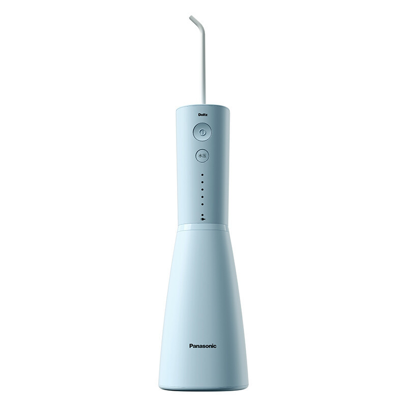 松下(Panasonic) 冲牙器 EW1423 洗牙器水牙线 洁牙器去除牙结石 便携式设计 6维呵护 5档调节