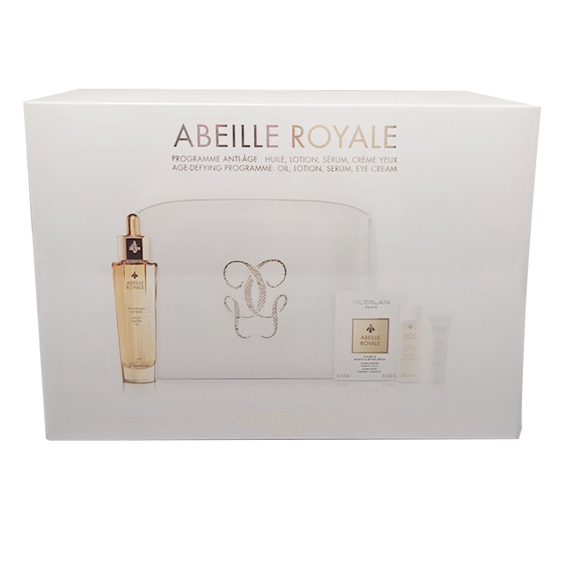 GUERLAIN娇兰帝皇蜂姿修护复原蜜套盒(复原蜜50ml+眼霜+爽肤水+双管精华)情人节礼物 新年礼物