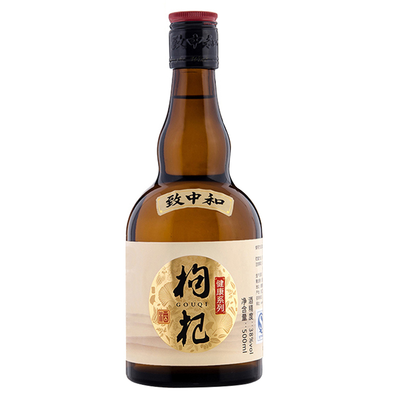 致中和 养生酒系列 枸杞酒 38度 500ml单瓶