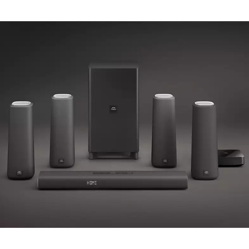 Philips/飞利浦 CSS6530B/93 新款无线蓝牙5.1电视家庭影院环绕无线链接音响音箱