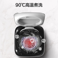 美的(Midea)1公斤内衣洗衣机全自动高温蒸煮洗袜子小型迷你内衣裤专用洗护理清洗 杀菌除螨MX-TSBLB01