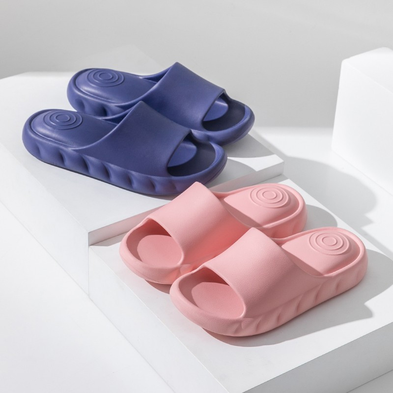 幸福派新款厚底凉拖鞋女夏季室内防滑居家情侣春夏防滑拖鞋四季家居
