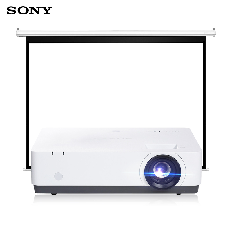 索尼(SONY)VPL-EX455商务办公会议投影机 高清家用投影仪(3600流明1024×768分辨率 双HDMI)