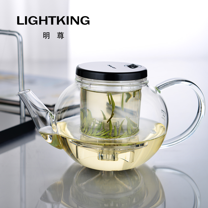 金灶(KAMJOVE) E-26 明尊 玻璃 800ml 茶壶 (计价单位:套) 透明