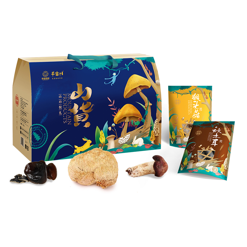 半亩川精选食品礼盒高端滋补养生装创意包装送礼佳品