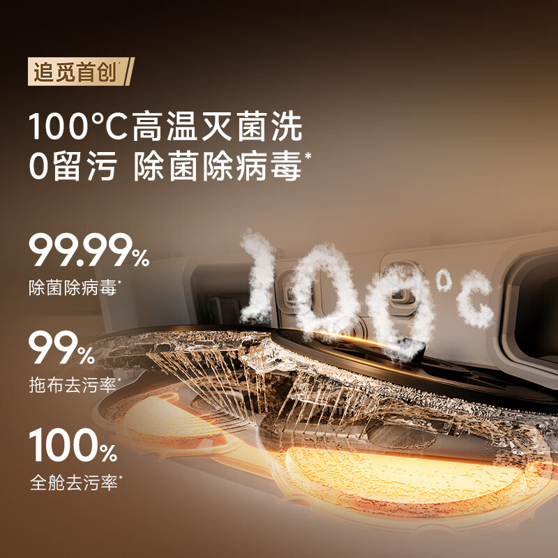 追觅扫地机 S50MAX 三合一上下水版高清大图