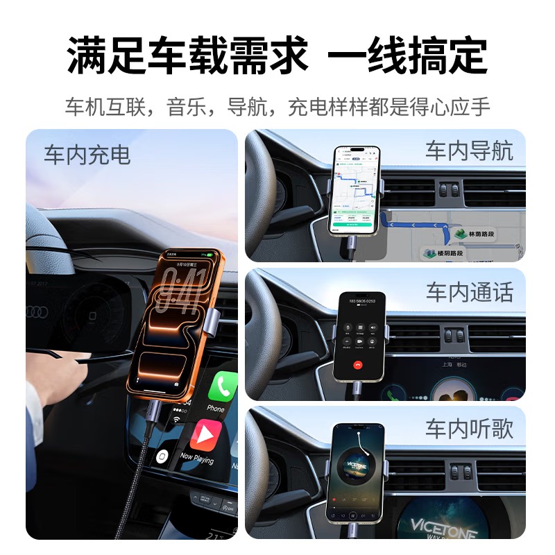 绿联[AC线]USB3.0数据传输 铝壳加固-充电线USB-C 1米 30533高清大图