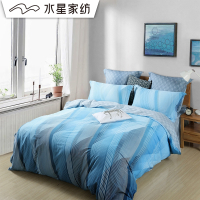 水星家纺 全棉印花四件套 安纳斯特