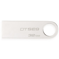 金士顿 DTSE9H/32GB U盘 超薄金属外壳 32G (单位:个)