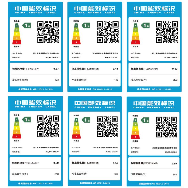 星星(XINGX)BD/BC-303GC冰柜家用一级能效小型商用速冻冷柜卧式小冰箱自动减霜80%冷藏冷冻单温柜图片