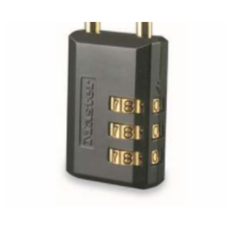 玛斯特锁 MASTER LOCK 647MCND 30mm宽锌合金,3位数字可重设密码锁