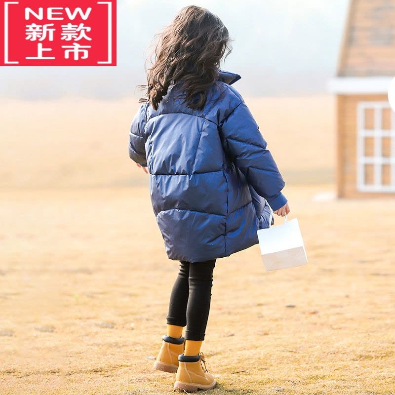 可莉允女童冬装棉衣外套2022新款中大童女装冬季儿童洋气棉袄棉服10岁12图片