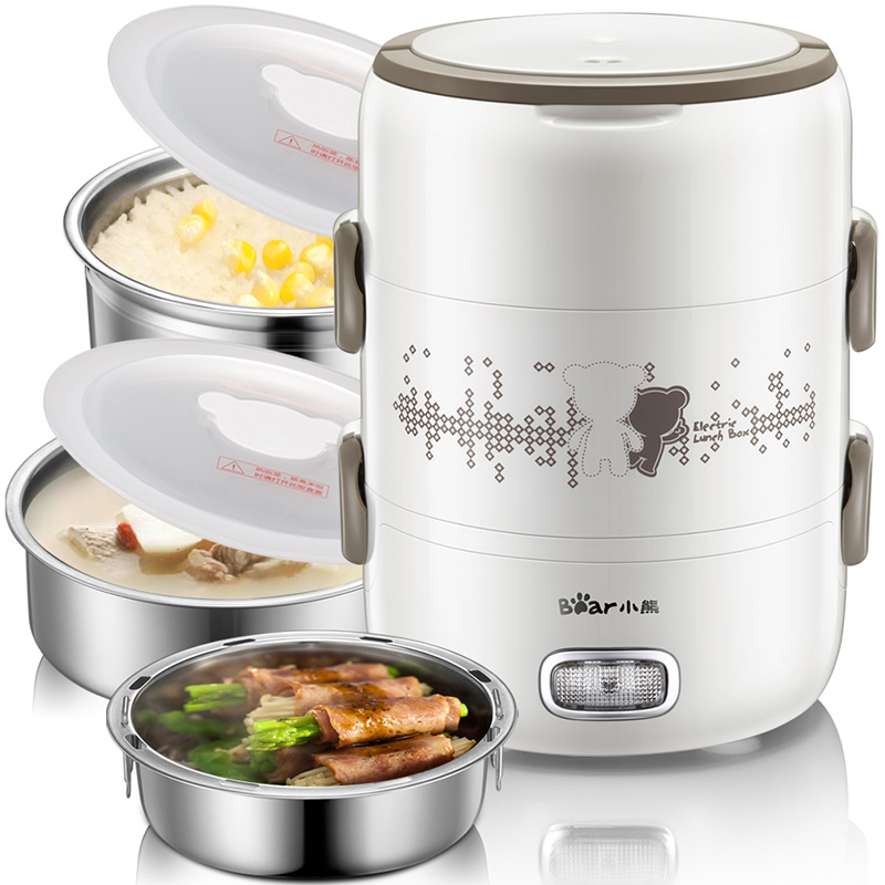 小熊(bear) DFH-S2358电热饭盒(白色)高清大图