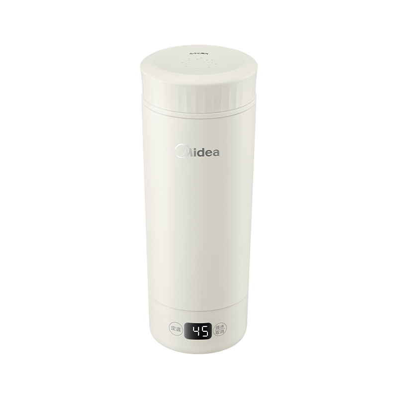 美的(Midea)便携式电热水杯电热水壶保温烧水杯350ml迷你便携式智能恒温加热杯316不锈钢 MK-DB35X22高清大图