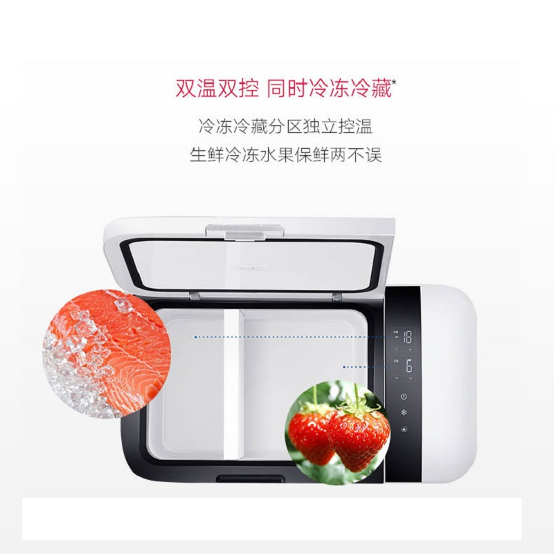 英得尔(indelb) 车载冰箱 小冰箱 单门冰箱 自驾游迷你小冰箱 T20 APP智能双温双控