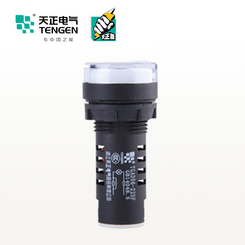 天正电气 TGAD56 AC380V 白色 08100030148 指示灯