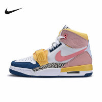 耐克女鞋JORDAN LEGACY 312 GS蓝白粉 高帮运动篮球鞋FD9909-161