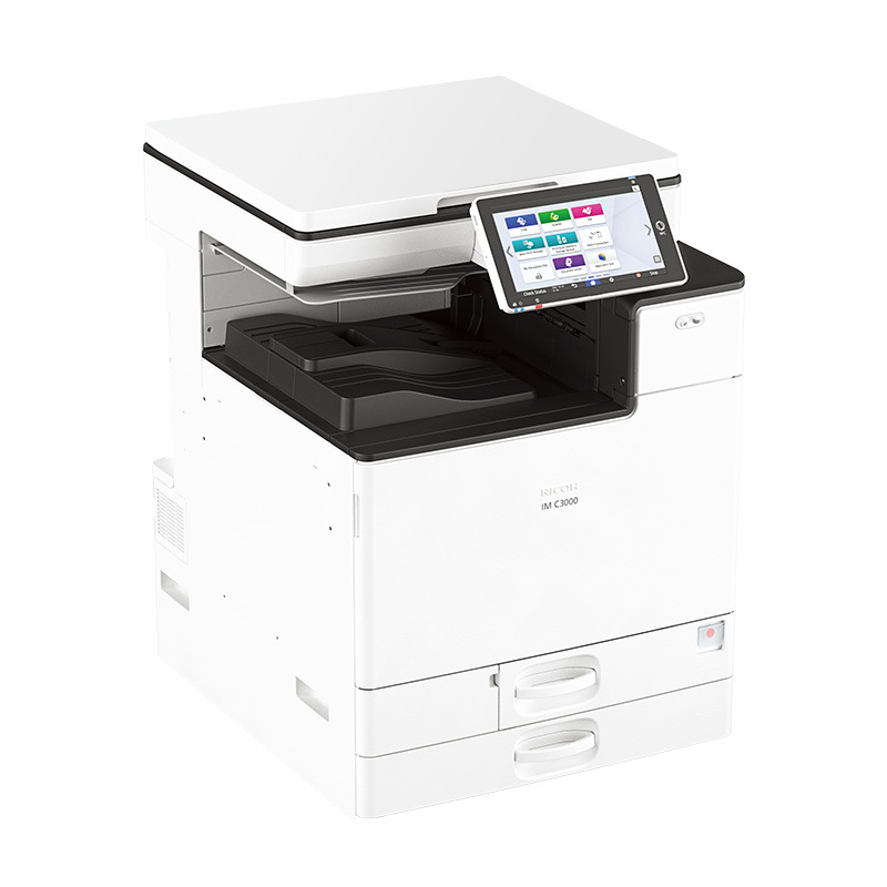 理光Ricoh IMC3000 A3彩色数码复合机打印机复印扫描大型商务办公(30页/分钟) 主机+盖板