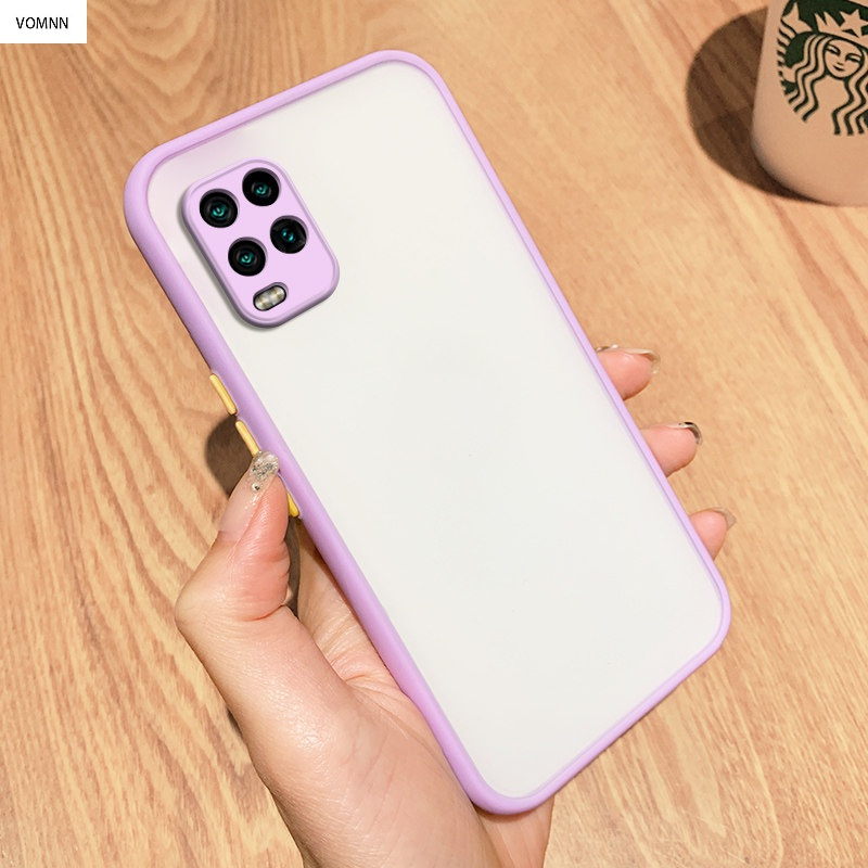 vmonn撞色肤感小米10手机壳小米10青春版全包摄像头小米10lite保护套