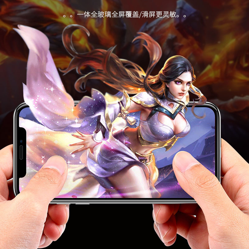 KONEL 苹果iphone11pro钢化膜XR防偷窥膜苹果XsMax全屏防偷窥i6/6s/7/8/plus高清高清大图