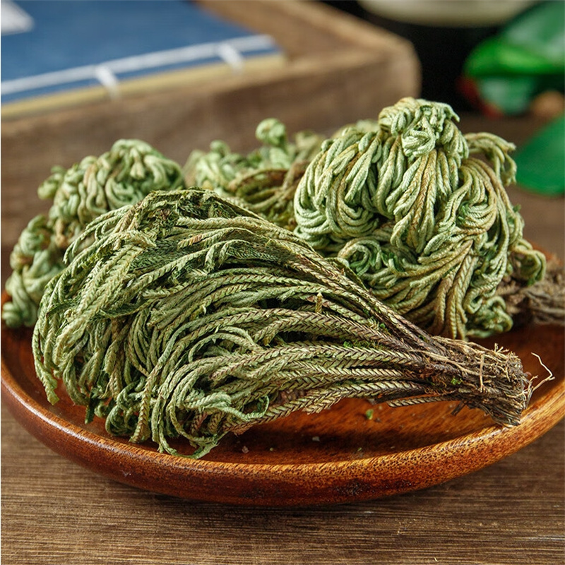 甄选卷柏100克正品干货柏岩柏草九死还魂草小叶石柏还阳草一把抓煮水泡茶高清大图