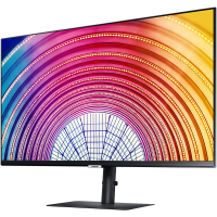 三星（SAMSUNG）S24A600NWC 23.8英寸2K高清/IPS技术/FreeSync/HDR10/可壁挂旋转升降底座电脑显示器（HDMI+DP）