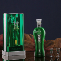 如意葵皇 银葵皇53%vol 500ml植物草本秋葵酒 纯秋葵酿造 养生滋补酒 四瓶礼盒装