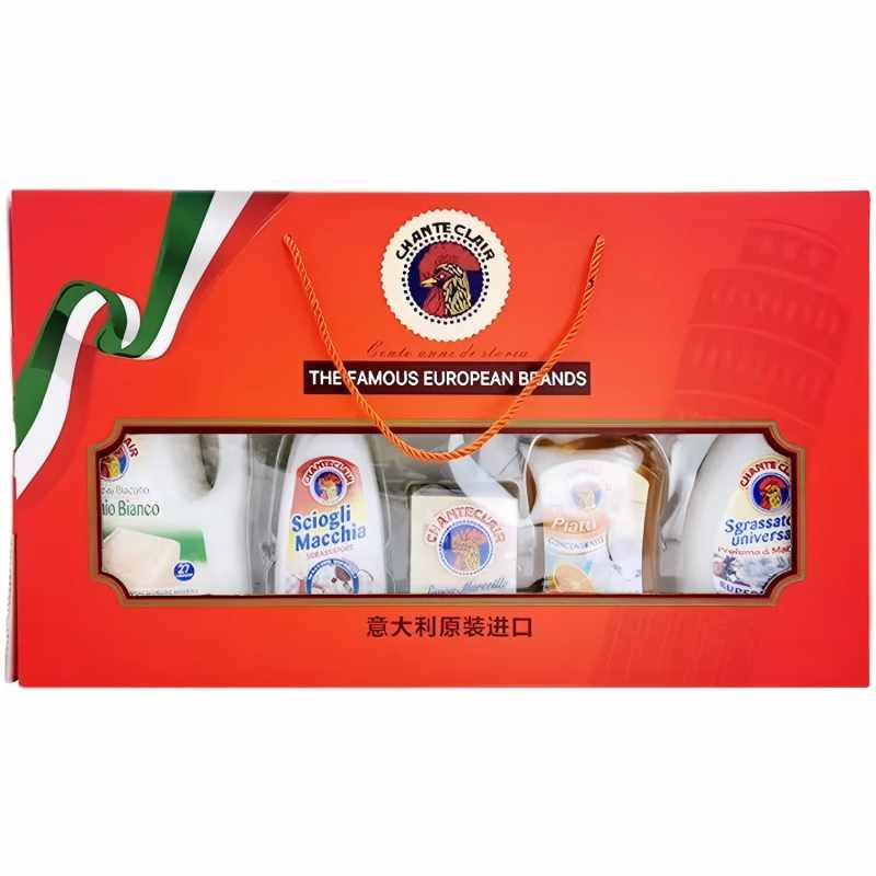 大公鸡管家(CHANTECLAIR) 意大利大公鸡礼盒套装五件套600ml+500ml+300g+375ml+1.5L