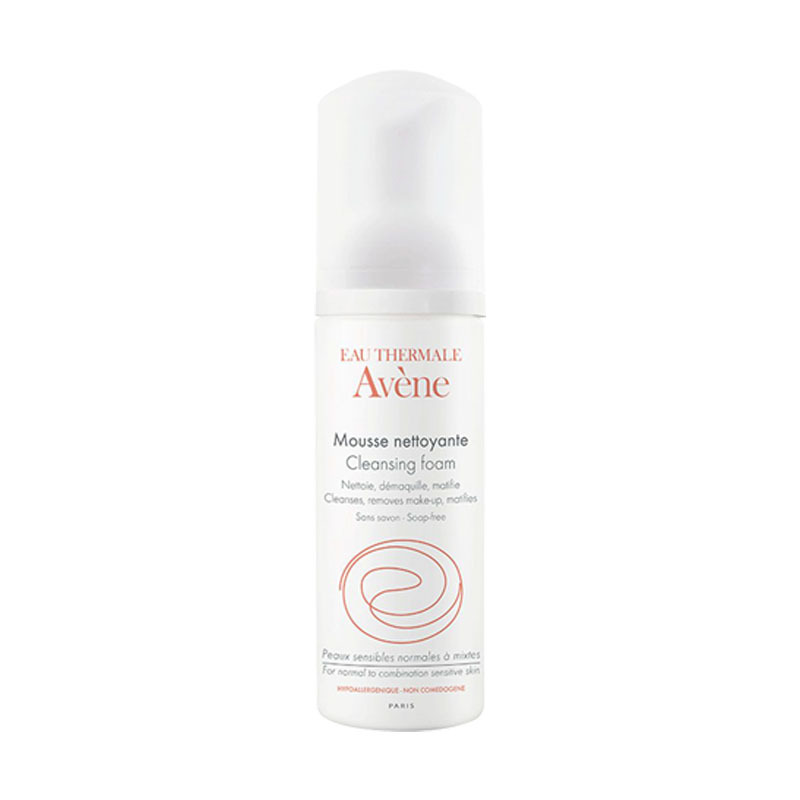 保税-Avene 雅漾净柔洁面摩丝 舒缓不紧绷150ML