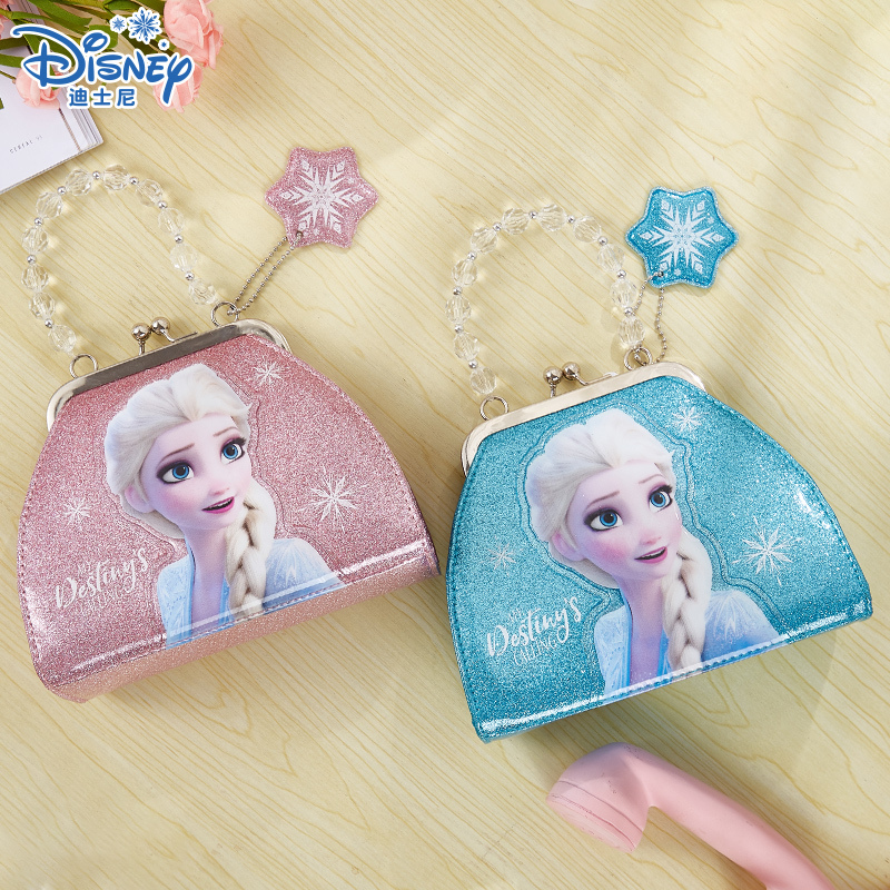 迪士尼DISNEY冰雪奇缘手提包粉色FZ077