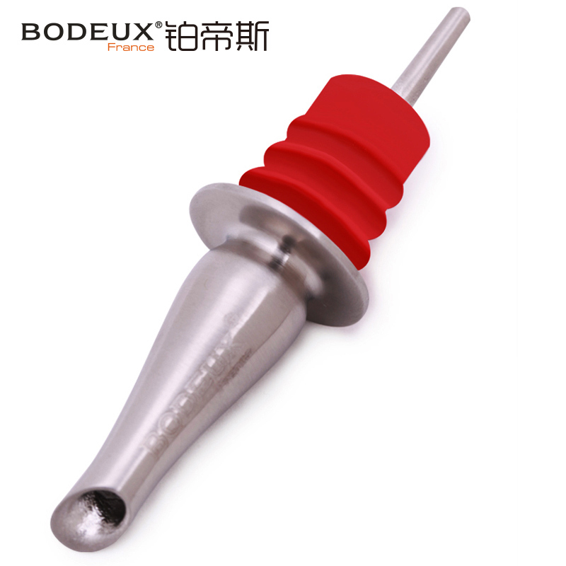 铂帝斯BODEUX 倒酒器红磨坊红不锈钢引酒器红酒分酒器
