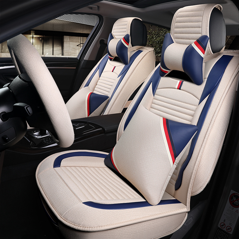 大众高尔夫6201520162017款新专用汽车坐套新亚麻全包夏季座套