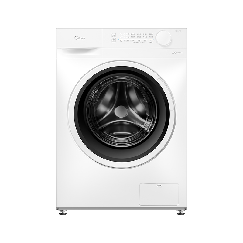 美的（Midea）滚筒洗衣机全自动家用 10公斤大容量 一级能效变频电机 高温筒自洁除菌除螨 MG10W00