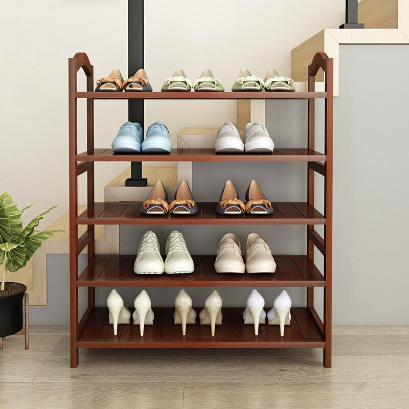楠竹鞋架多层简易防尘家用口经济型收纳鞋柜实木省空间小鞋架子安心抵