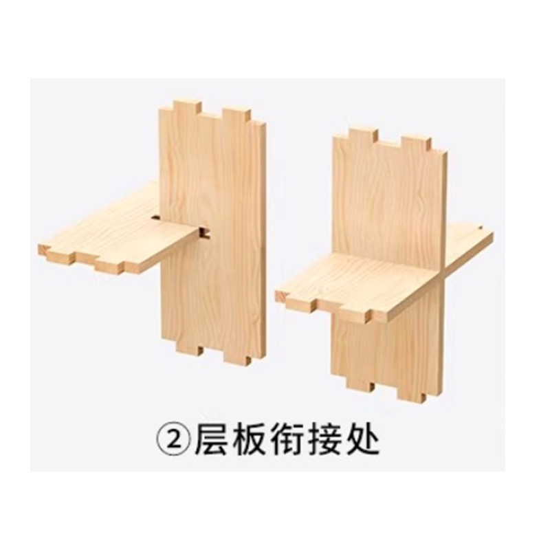 伟樽书架储物架60*30*122cm4层8格组高清大图