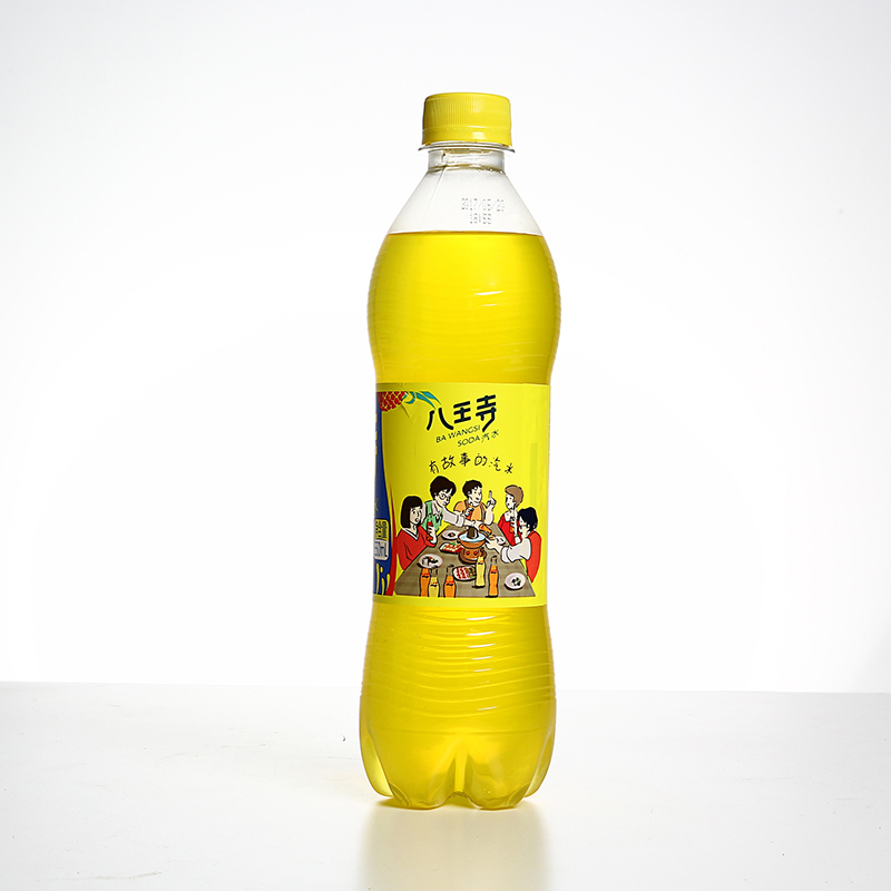 八王寺菠萝味汽水550ml *12瓶 东北老汽水 沈阳特产