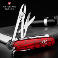维氏(Victorinox)瑞士军刀原装正品91mm瑞士英雄刀多功能刀加强版1.6795.XLT