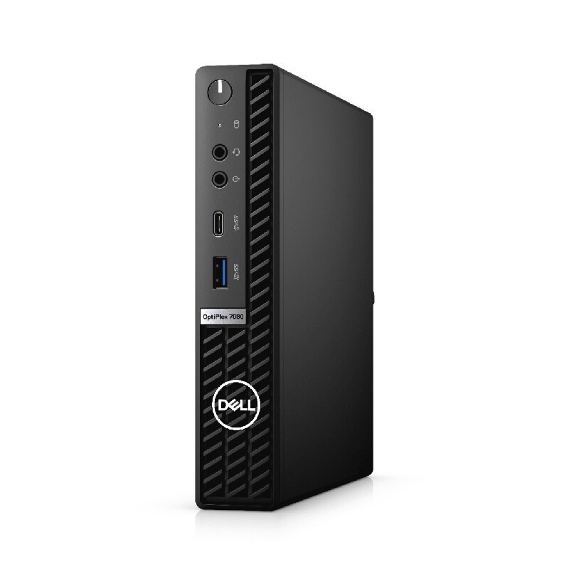 戴尔dell全新 OptiPlex 7090MFF 商用办公旗舰微型mini迷你小主机台式电脑整机(i5-11500T 8G 256G SSD WIFI蓝牙 全国联保 三年上门)